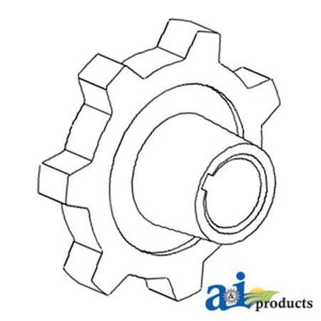 Aftermarket Sprocket, Clean Grain Elevator, Upper A-H63577